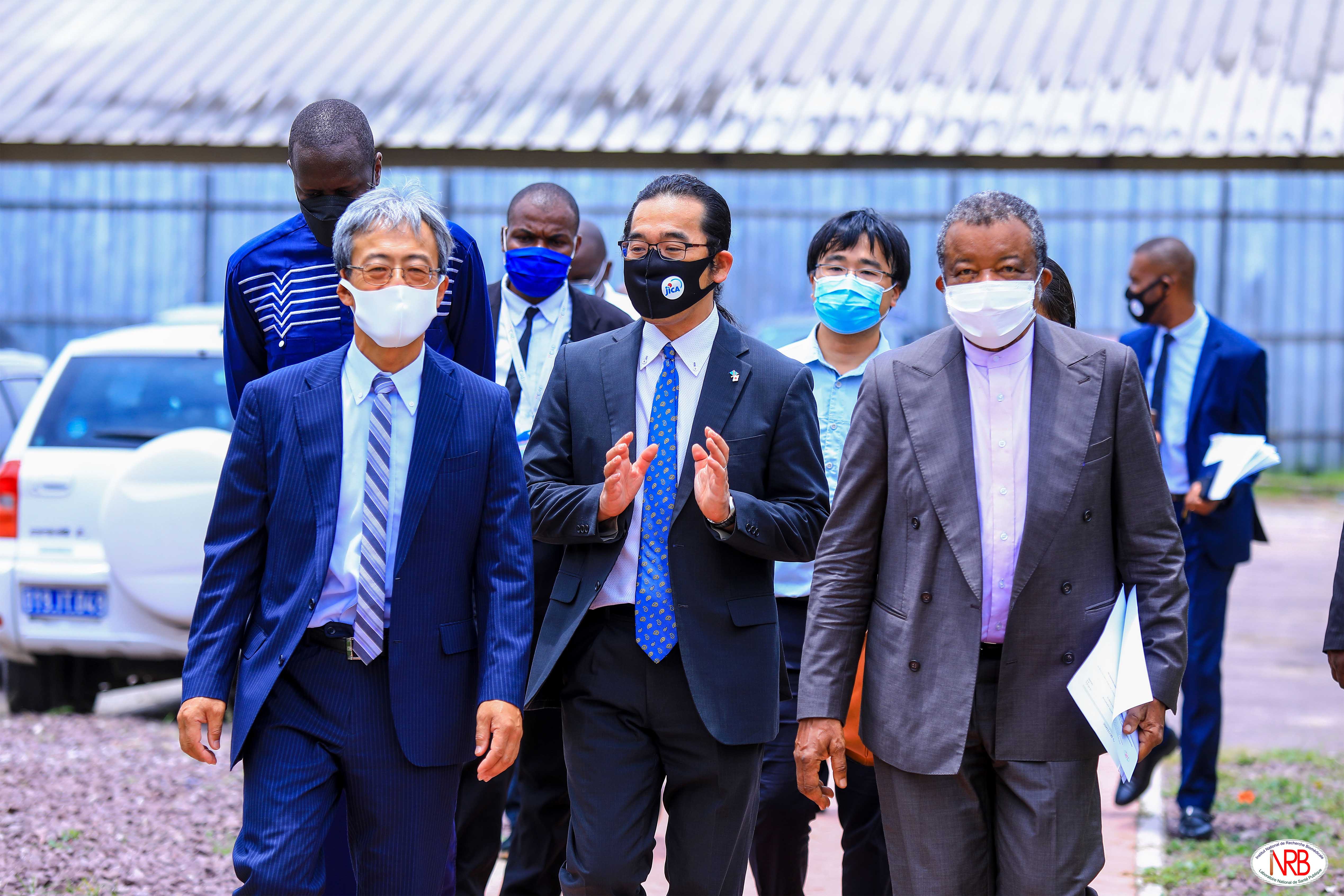 Visite de l’ambassadeur du Japon en RDC à l’INRB